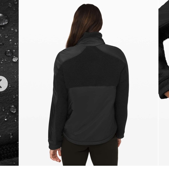 Lululemon Go Cozy Jacket Size 4 Black - Picture 5 of 14